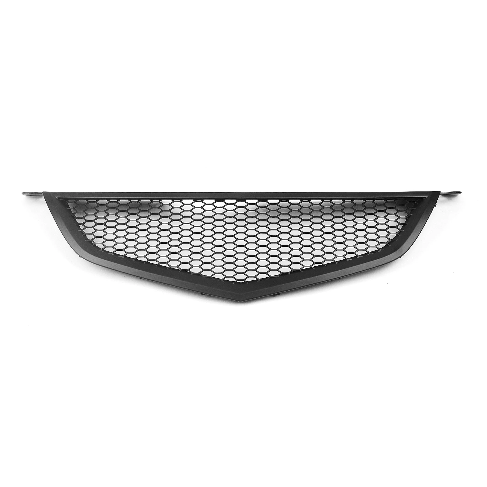 Front Grille Racing Grill For Acura TL 2004-2006 Carbon Fiber Look/Gloss/Matte Black Honeycomb Style Upper Bumper Hood Mesh Grid