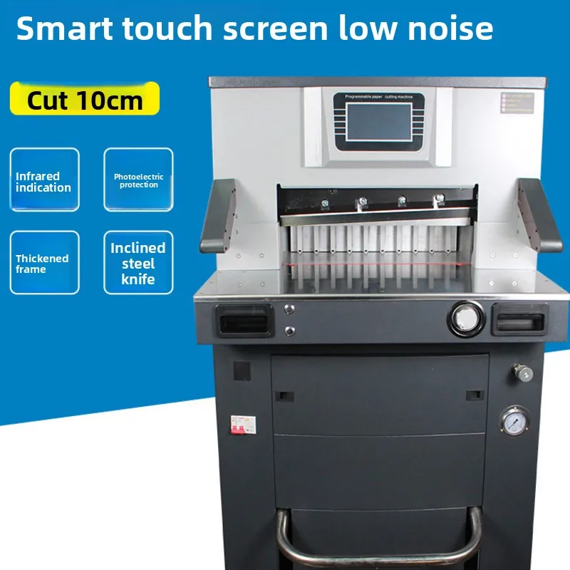 Paper Programmable Heavy-Duty 5010 Hydraulic Paper Cutter, Fully Automatic Book Cutting Machine