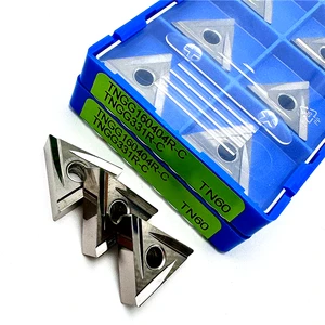 Kyocera CERMET TURNING TOOL, CNC Steel Machining, Insert TNG160402, TNG160404R-C, TN60, High Quality 9 Main Sales Machining - №9