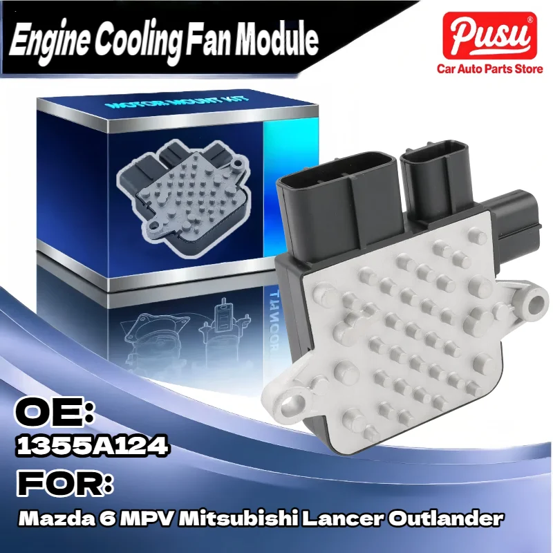 

Radiator Fan Control Module ECU For Mitsubishi Lancer Outlander For Mazda 6 MPV Direct Replacement 1355A124 1C23219700
