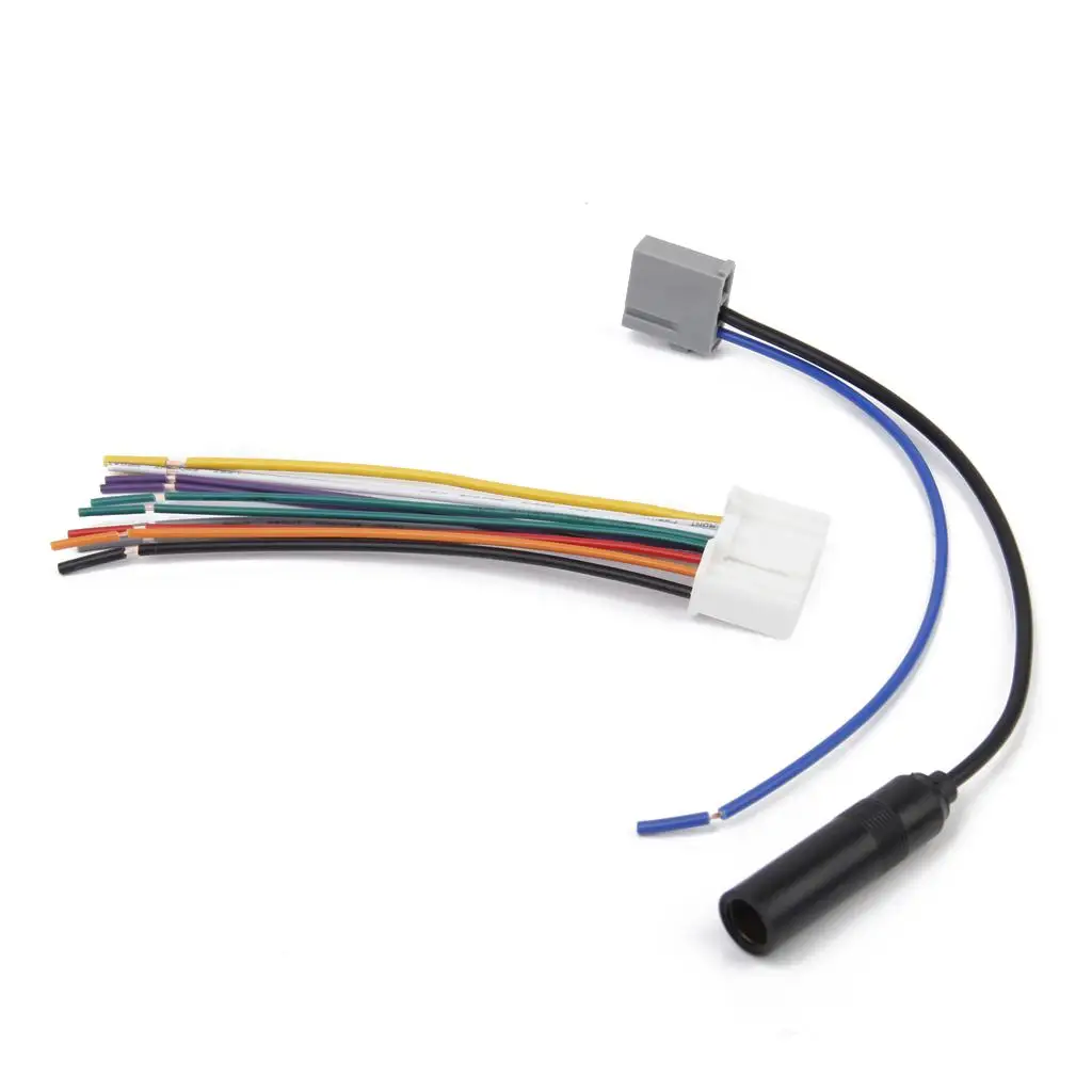Car Stereo Radio Audio Wiring Harness Cable with FM Antenna for Super High-quality Wire Rod Production