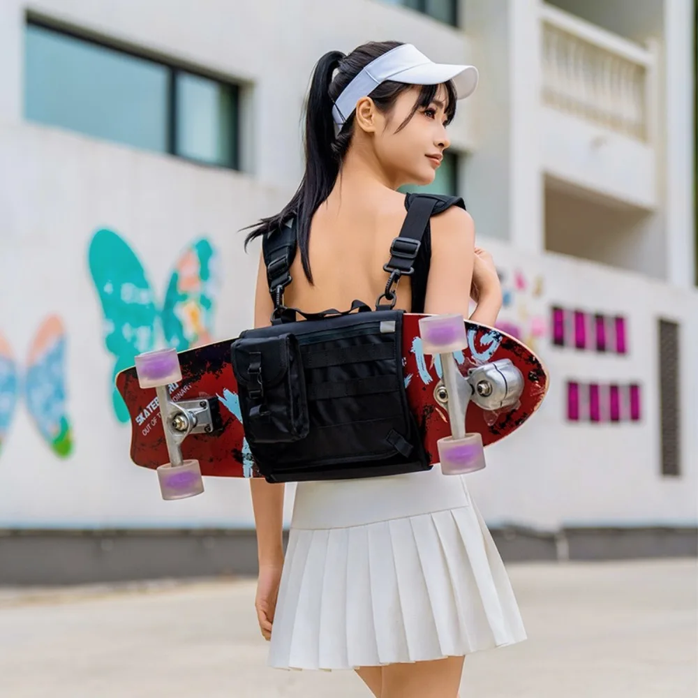 Ski Shoulder Bag Durable and Versatile Ski Bag Simple Versatile Snowboard Bag Portable Crossbody Ski Bag High-end Skateboard Bag