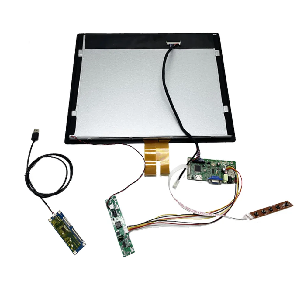 LESOWN modulo Display da 19 pollici Ultra largo originale risoluzione 1280x1024 IPS Touch HDMI VGA LCD Sub schermo secondario per Windows