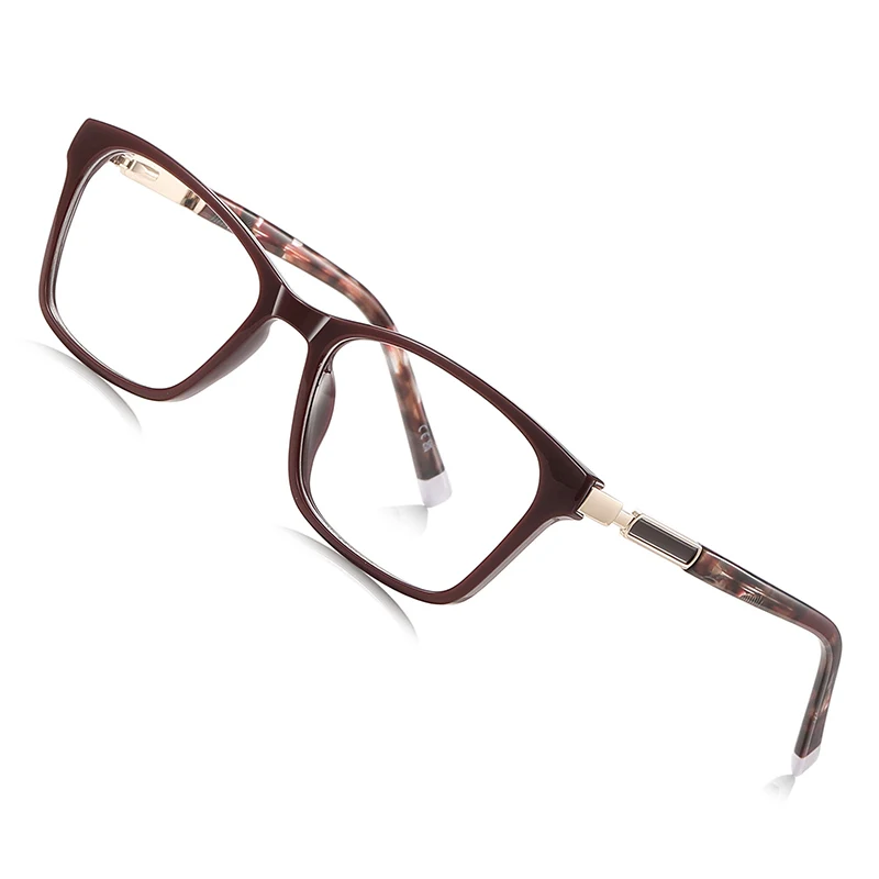 SZTZX موضة جديدة إطار مربع مكافحة الضوء الأزرق نظارات للقراءة للرجال النساء قصر النظر وصفة طبية بصرية نظارات مخصصة