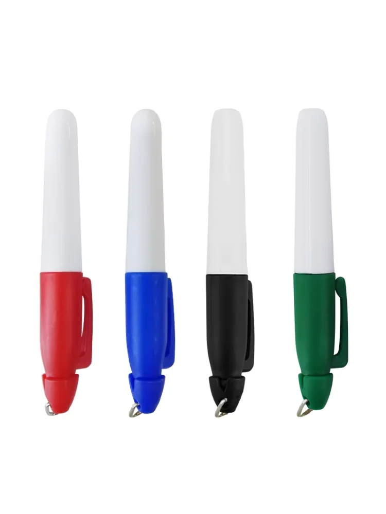 1 Pcs Golf Ball Liner Marker Pen Black Red Blue Green 4 Colours Plastic Waterproof Putter Line Pen Golf Training Accessories
