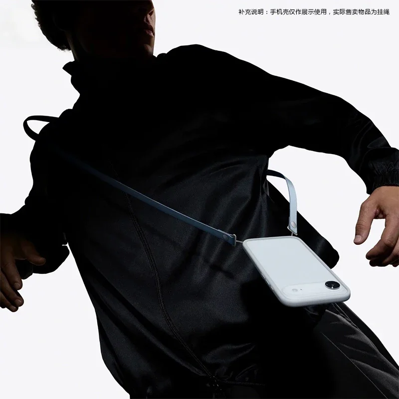 Correa tejida magnética oficial de alta gama para Iphone original 17 Pro Max 17 Air, cordón cruzado para teléfono, correa antipérdida para Apple