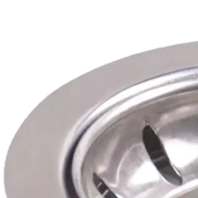 69mm Sink Drain Strainer Constructed from 304 Stainless Steel with PP Cover for Drain Holes For 54mm to 60mm in Standard Sinks