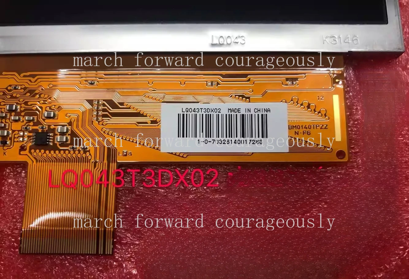 for Sharp 4.3-inch screen LQ043T3DX02 PSP1000 game console internal screen A8 LCD screen