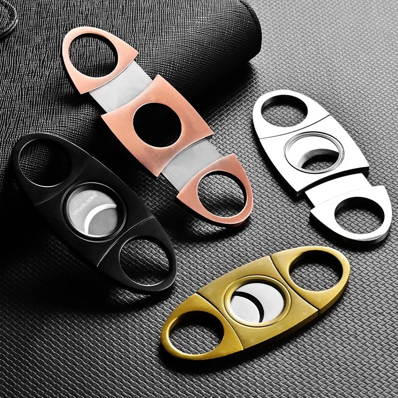 Stainless steel cigar scissors, Cuban cigar cutter, minimalist cigar scissors