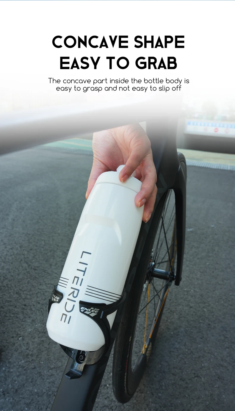 LiteRide Fahrrad-Trinkflasche 620ml/21oz Mountainbike-Trinkflasche PP5 Hitze- und Kälteschutzflasche Outdoor-Sportbecher – Detail 7