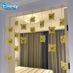 Disney Winnie The Pooh Door Curtain Cartoon Hanging Curtain Child Gift Bedroom Decorate Doll Pendant No Need To Punch Holes