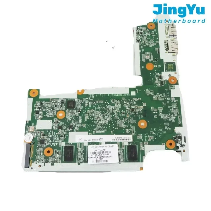 For HP Stream 11-AH Notebook Mainboard DA0Y0HMB6F1 L45170-601 Laptop Motherboard N3060 CPU 4GB RAM 32G EMMC