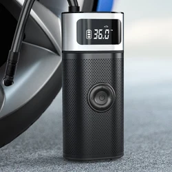 Motorcycle Tire Inflator Wireless Portable Electric Inflator Digital Air Compressor Pump for Bicycle Football Basketball