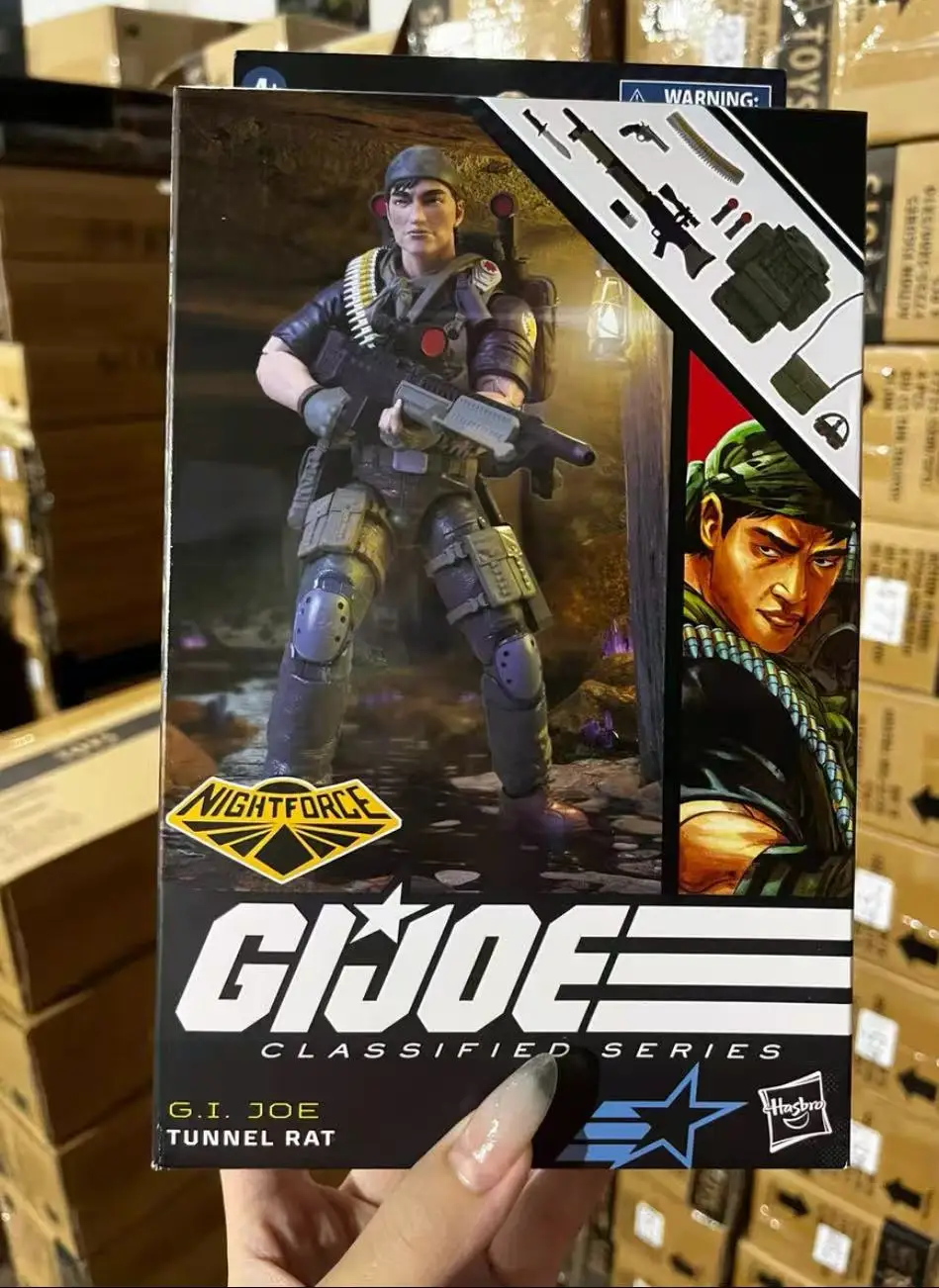 

В наличии Hasbro Special Forces Night Attack Ditch Rat 6-дюймовая подвижная кукла, фигурка, модель игрушечной куклы