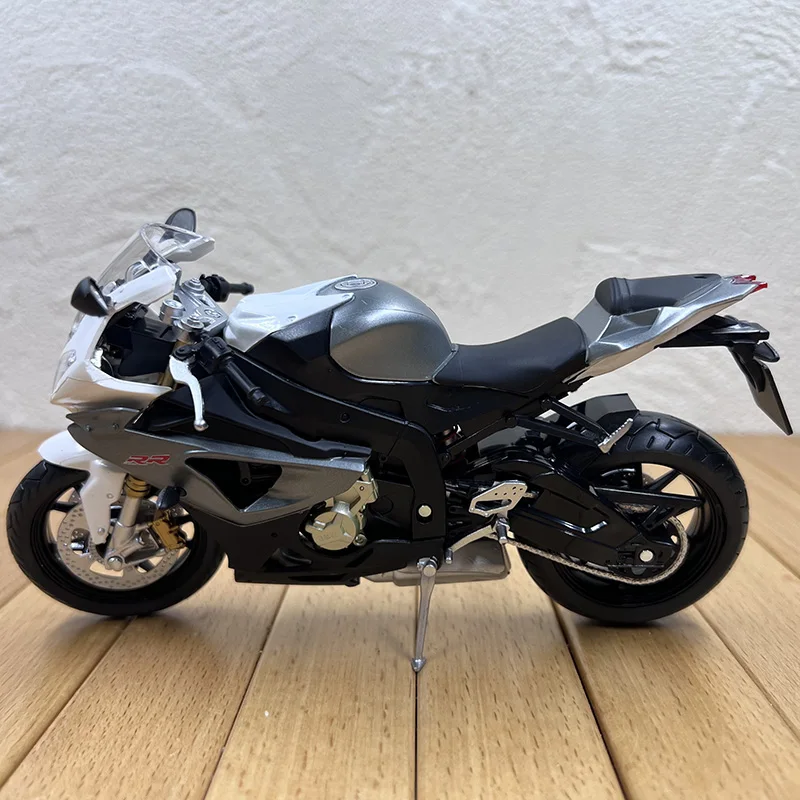 1:12 Scale Diecast Alloy S1000RR Motorcycle Toys Cars Model Classics Adult Nostalgia Collectible Souvenir Gifts Static Display