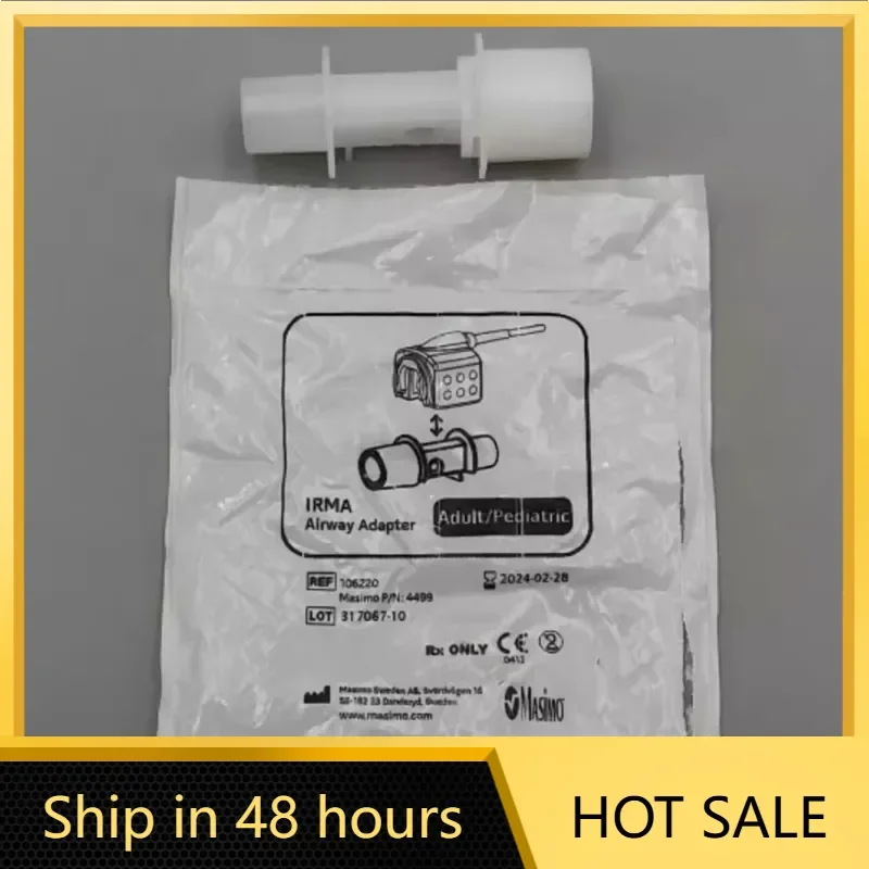 Ma/si/mo IRMA CO2 IRMA AX+ Main/stream Airway Adapter