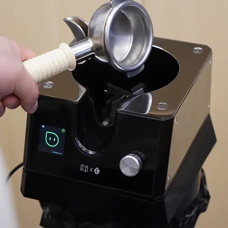 Portable Espresso Coffee Grounds Knock Box with Handle Durable Stainless Steel Waste Container for Barista Cafe Home Use Easy