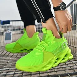 Men Running Shoes Unisex Casual Shoes Outdoor Breathable Sneakers Lightweight Tennis Shoe Mesh Non Slip Mens Shoes Plus Size 47