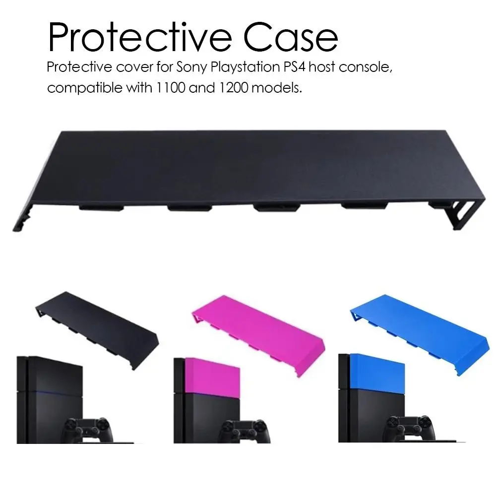 Protective Shell Case HDD Bay Cover Hard Disc Drive Faceplate Replacement for Sony Playstation PS4 Console
