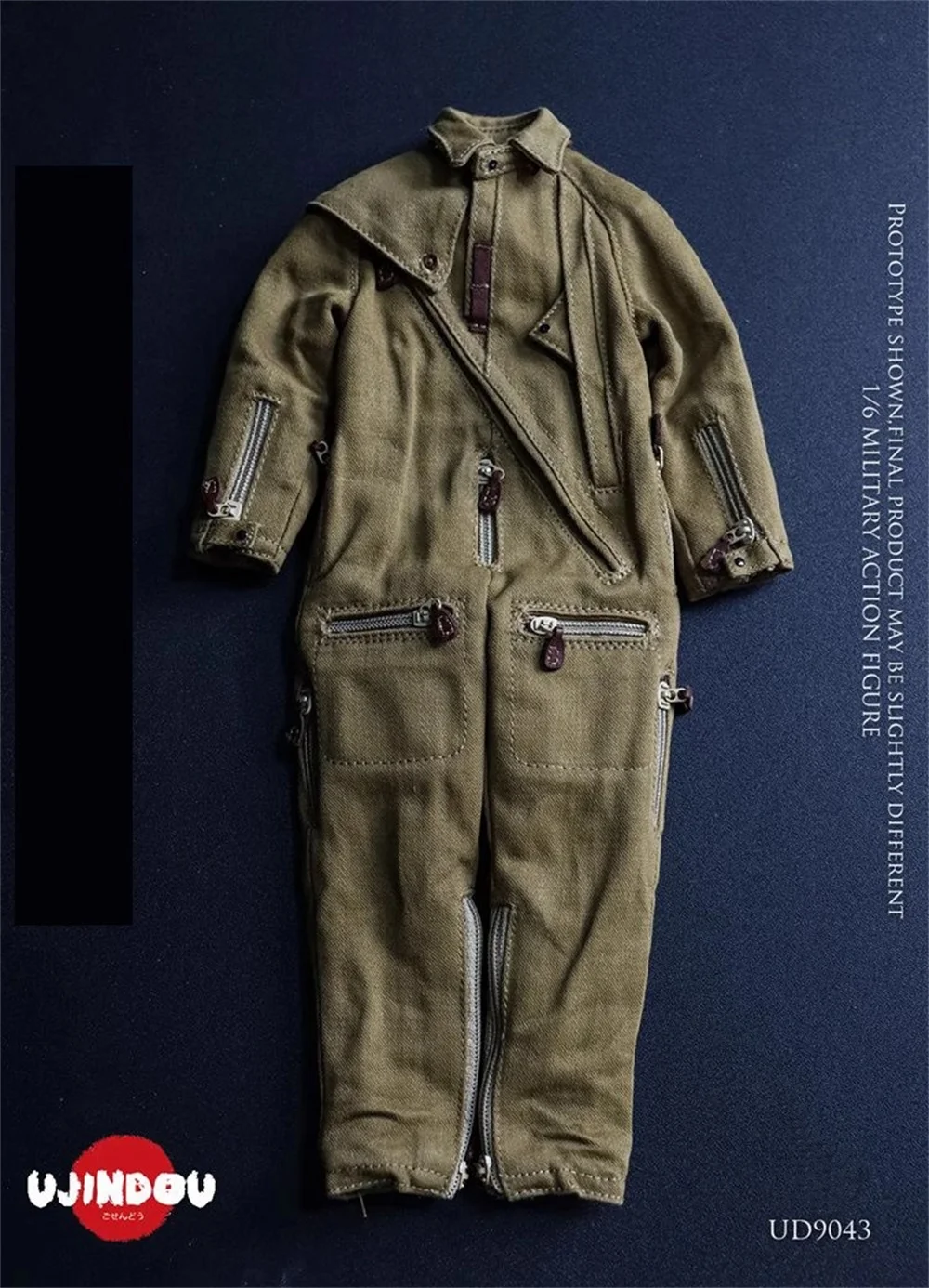 

1/6 UJINDOU UD9043 Soldier Doll Man Mini Toys Model Bodysuit Coat Tops Waist Belt CAMO Grown Accessories For 12" Doll Figure DIY