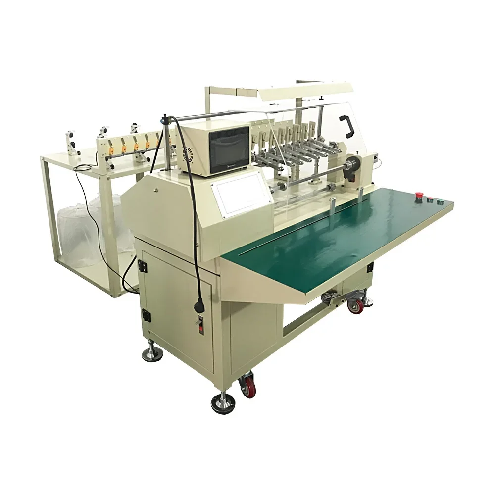 Motores industriales LY 880 de ocho cabezales, cables de estator, bobinadora de bobina, husillo de 750W, potencia Total, 900W, OEM aceptado