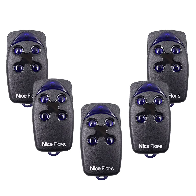 5 pcs Nice Remote Control Transmitter Apricancello Original Flor Flor-S Flo2R Inti 433.92Mhz Gate Remote Control