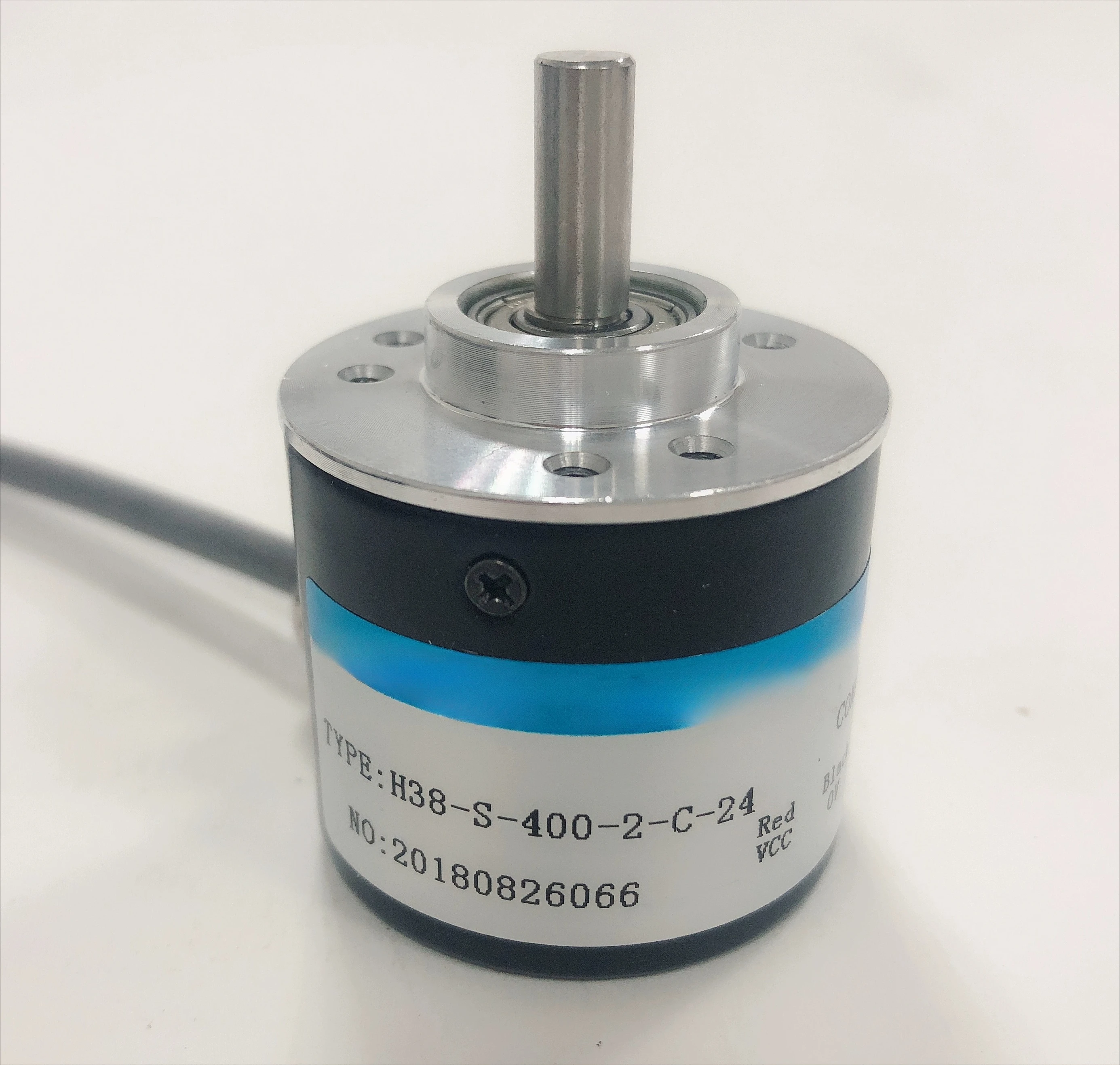 

H38-S-400-2-C-24 Photoelectric Rotary Encoder Shaft Diameter 6mm Pulse 400ppr