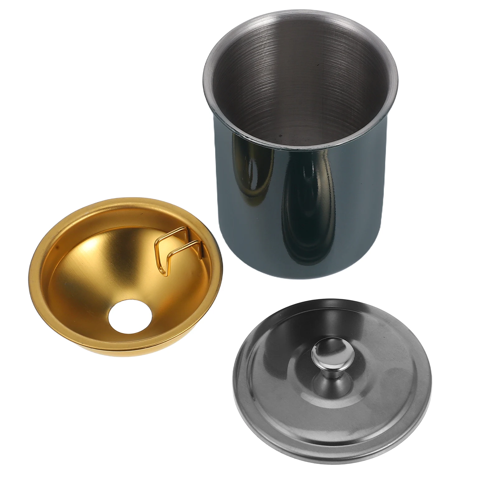 

Ashtray for outside Cigarette Bucket with Lid Ashtrays Cigarettes Outdoor Patio Desktop Smokers Cat Shape Outdoors