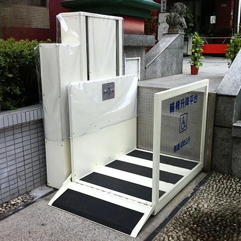 Barrier-free lifting platform, lift scenic vertical wheelchair lift