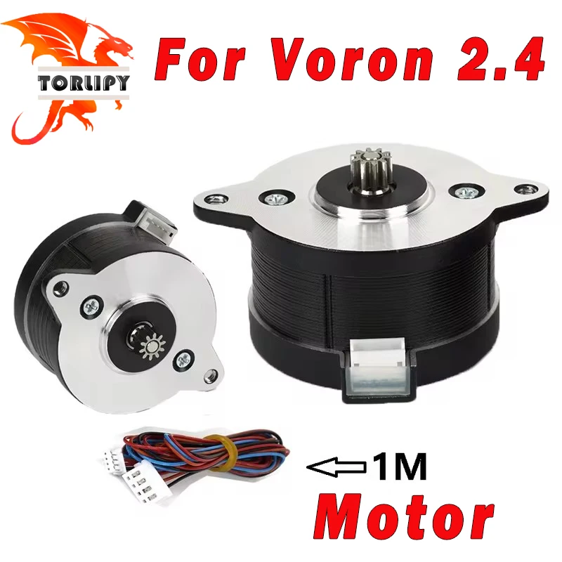 

For Voron 2.4 Motor NEMA14 36mm Motor with wire Round Pancake 6BYG1204-A-6QHT for Orbiter Sherpa 3D Printer Voron Mini Extruder