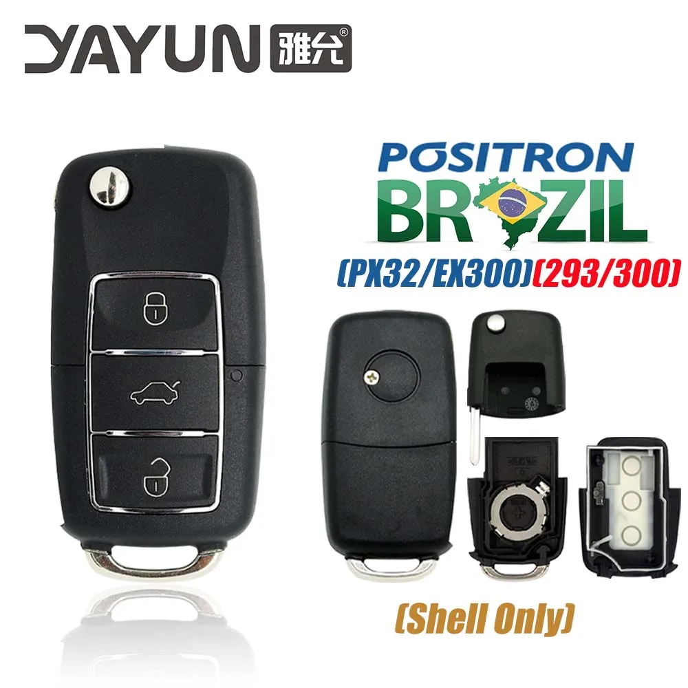 

YAYUN AKVWF117 Корпус охранной сигнализации, 3-откидная кнопка багажника, водонепроницаемая для Positron Flex