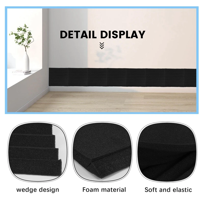 50Pcs 12 Slot Fire-Retardant Soundproof Cotton Sound-Absorbing Cotton Egg Cotton Sound-Absorbing Wall Panel