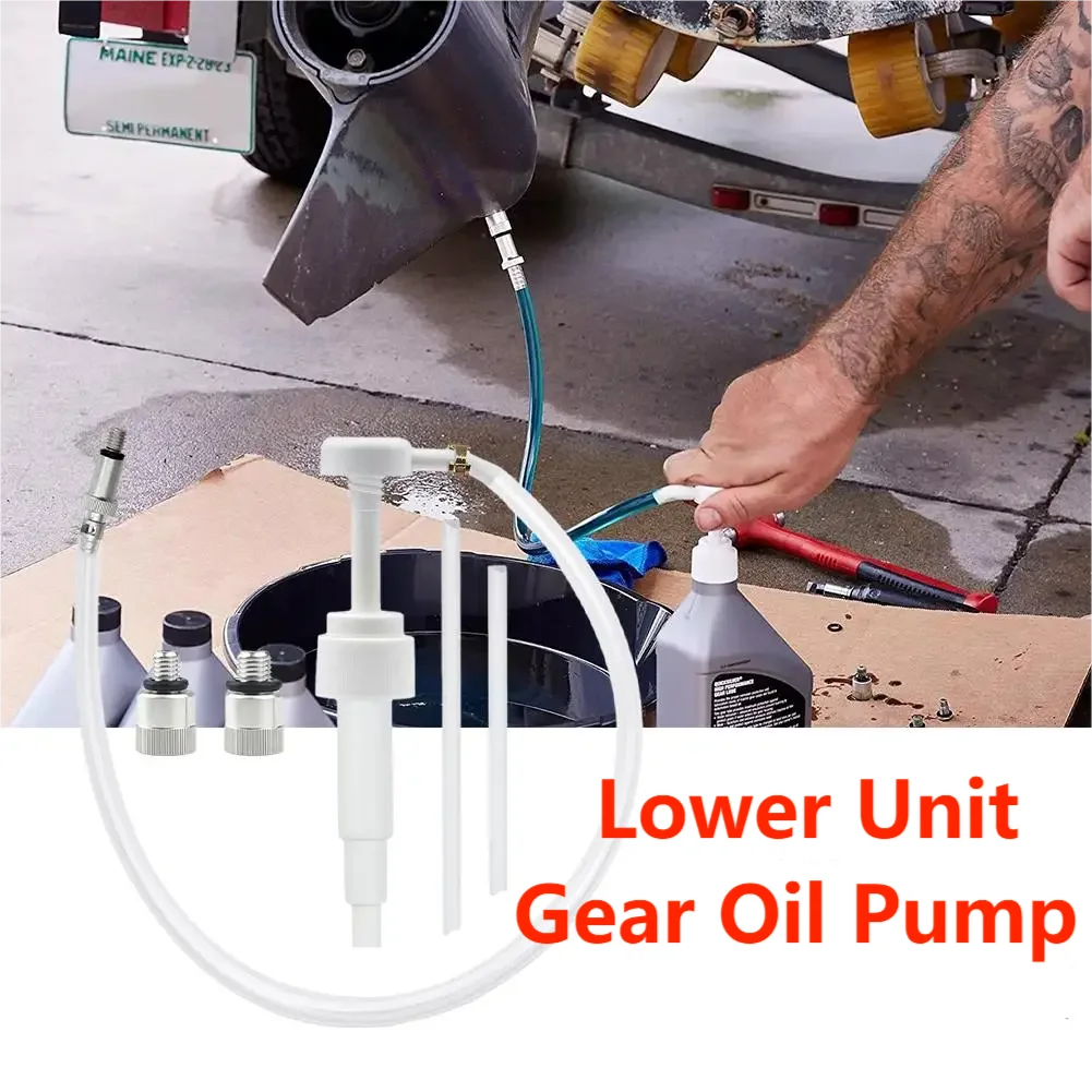 Universal Lower Unit Gear Oil Pump With 3/8