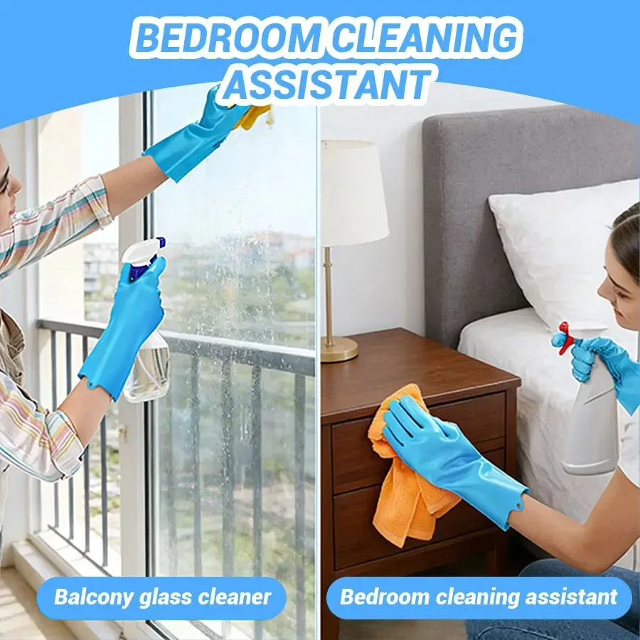 Upgraded Pet Hair Remover Gloves Gentle Deshedding Grooming Gloves for Dogs Cats & Horses Long & Short Hair Pet Grooming Tool - Image 5