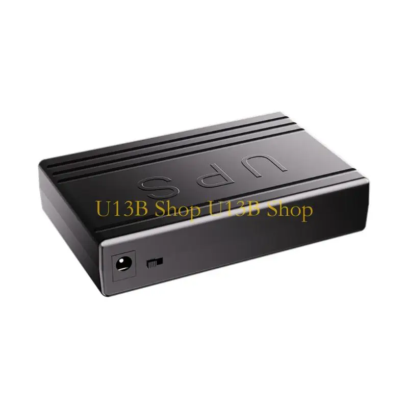 U13B 5V/12V Intelligent UPS Backup Power Supply For Modem Routers Security Camera Emergency Uninterrupted Output Power Backup