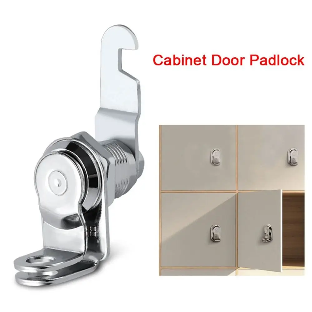 New Zinc Alloy Cabinet Door Padlock Mechanical Keyless Mechanical Door Lock DIY Multifunctional Furniture Padlock Cupboard