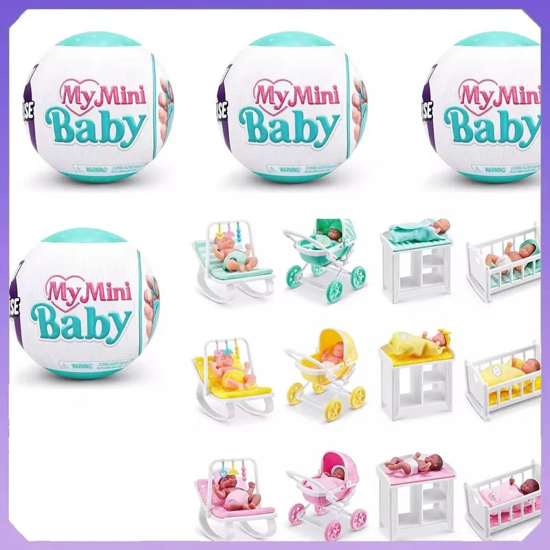 Miniverse Anime Fiugres Mini Baby Series Diy Mini Surprise 5 Action Figures Diy Desk Decoration Birthday Gift For Blind Box Toys