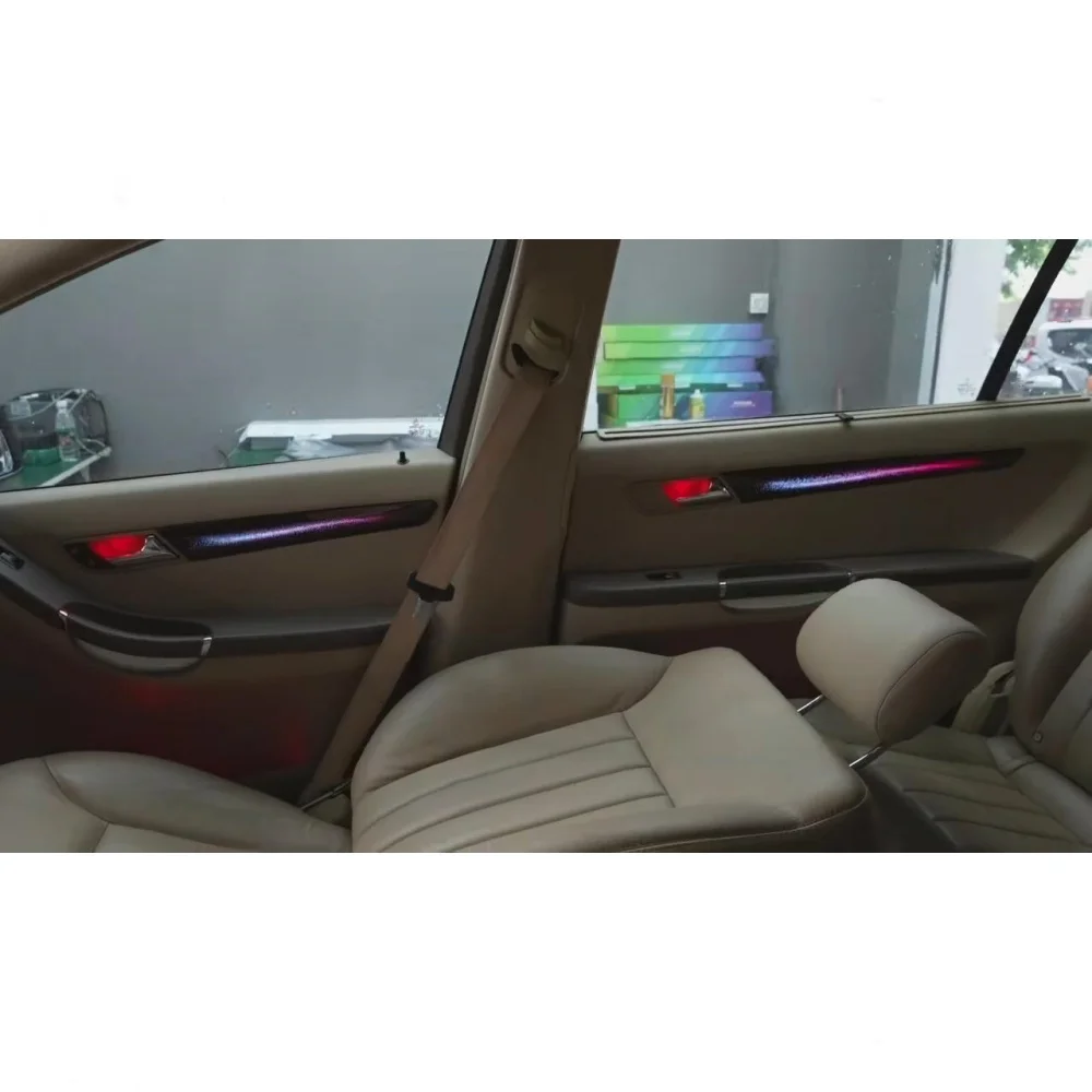 لمرسيدس بنز R-class W251 W252 مصباح لتهيئة الجو الديناميكي إضاءة داخلية للسيارات الضوء المحيط غالاكسي تحديث السيارة القديمة