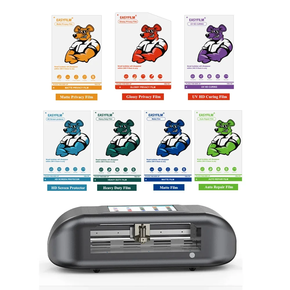 2023 فتح القاطع هيدروجيل بولي TPU TPH العالمي حامي الشاشة الراسمة شاشة الهاتف المحمول أفلام الراسمة آلة قطع #6