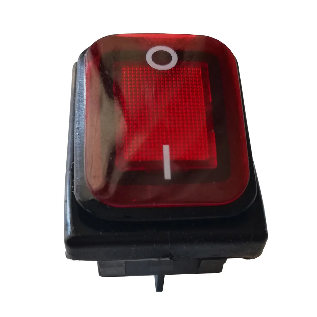 KCD4 방수 로커 스위치 4핀 20A/125V 16A/250V 푸시 버튼 스위치, 1팩