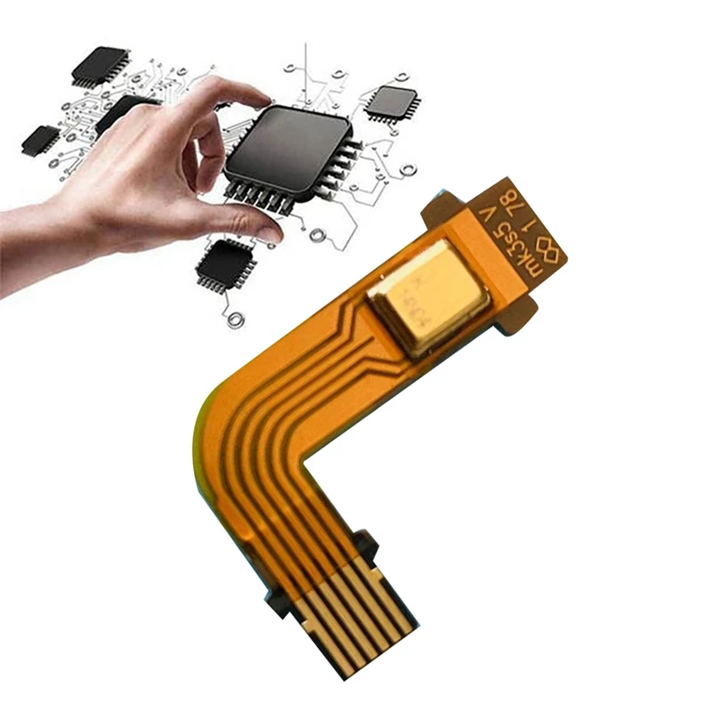 10 قطعة كابل مرن للميكروفون الأيمن V2.0 لوحدة التحكم في ألعاب PS5 كابلات الشريط الداخلي ذات الإحساس المزدوج استبدال لوحدة تحكم PS5