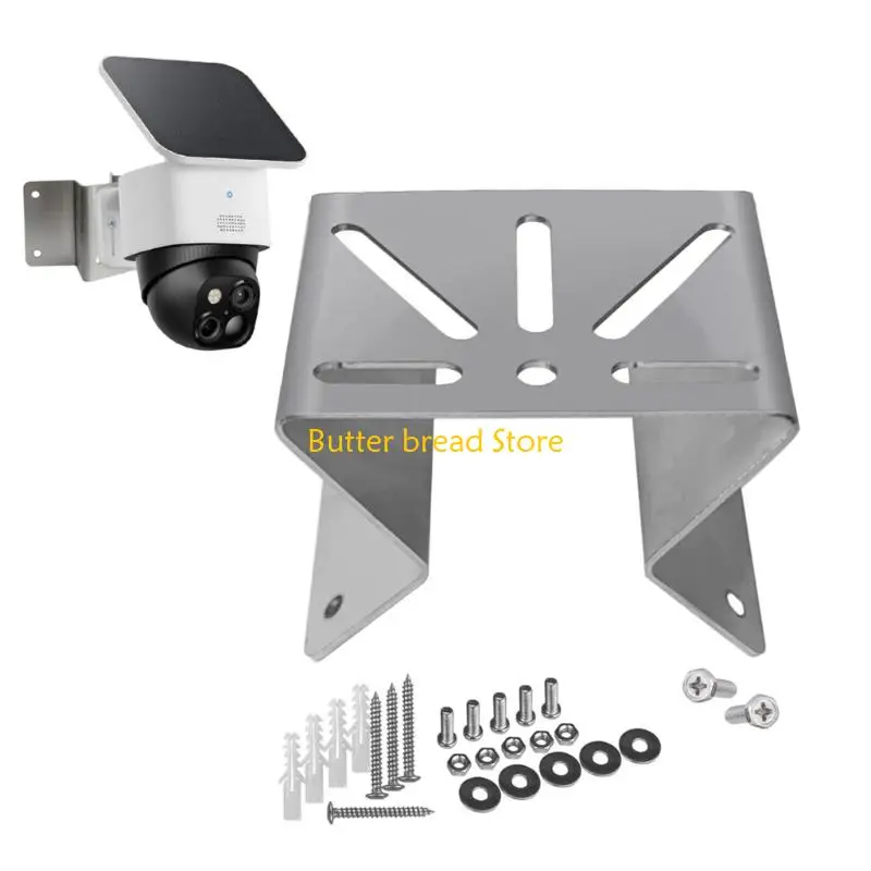 W89C Adjustable Camera Support Bracket for Outdoor Monitoring with High Durability Material and Multiple Compatibility