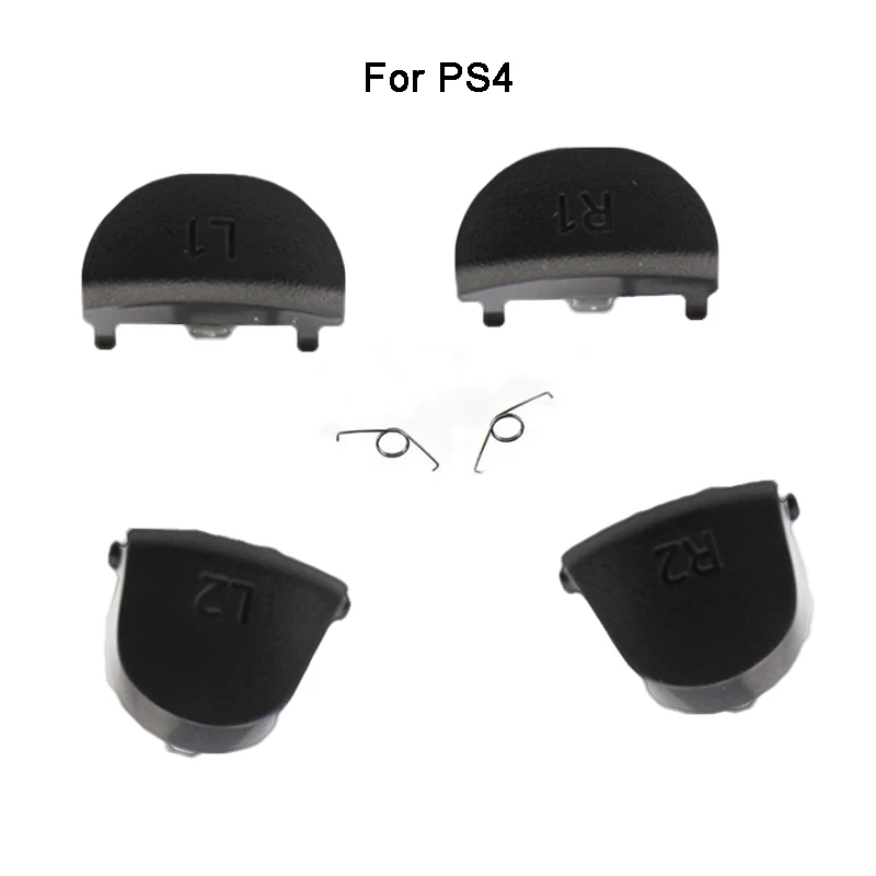 Yuxi 1Set Voor Ps4 Links Rechts L R Zl Zr Reparatie Accessoires Trigger Toets Vervangende Controller Knoppen Toetsen Sleutelveer