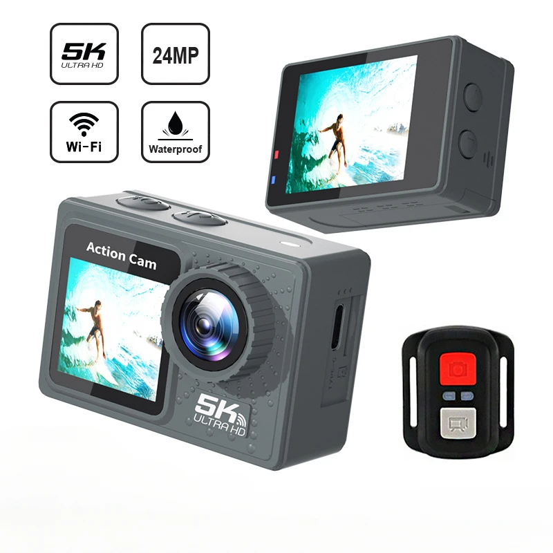 

Cross-Border 5K Sports Camera Action Camera Anti-Shake Waterproof