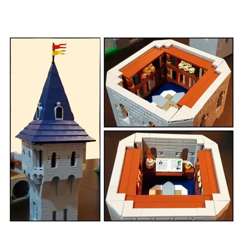 children bricks castle medieval toy building blocks bricks lion castle series moc architecture for kids set compatible tower