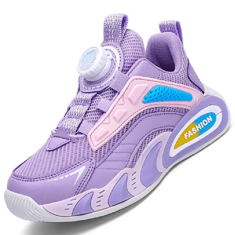 Kids Fashion Sneakers for Boys Girls Mesh Tennis Shoes Breathable Sports Running Shoes Lightweight Children Casual Walking 8811