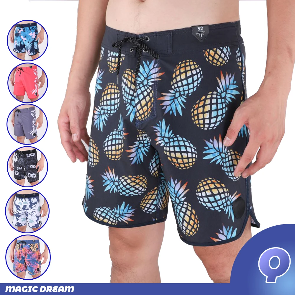 Men‘s Brand Board Shorts For Men New Bermuda Beach Pants Quick-dry Waterproof Surf Shorts Brand Beach Surf Shorts