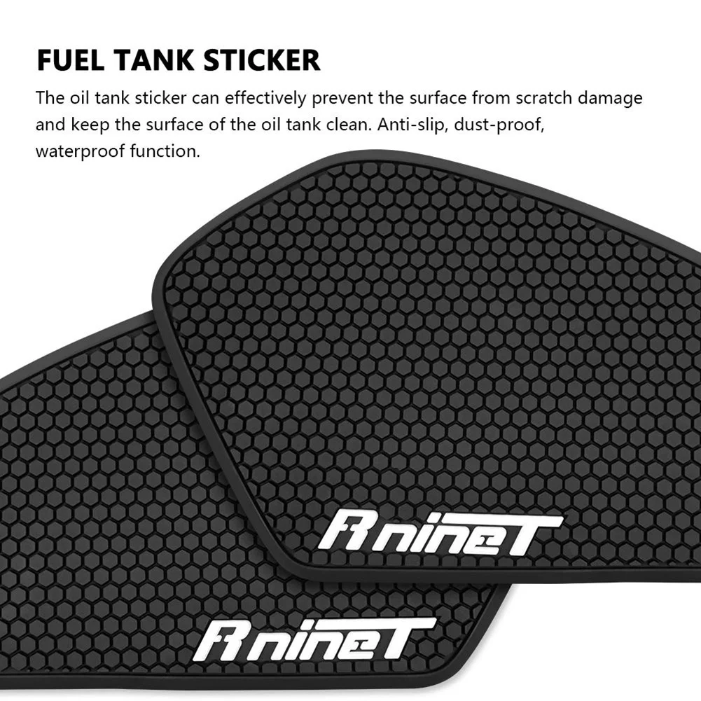 Exquisite Motorcycle Fuel Tank Pads Knee Grip Traction Pad Fuel Tank Pads For BMW R12 NINET