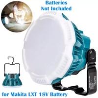 LED Camping Lantern for Makita 18v Li-ion Battery, 24W 2400LM LED Work Light Portable Tent Light Flashlight