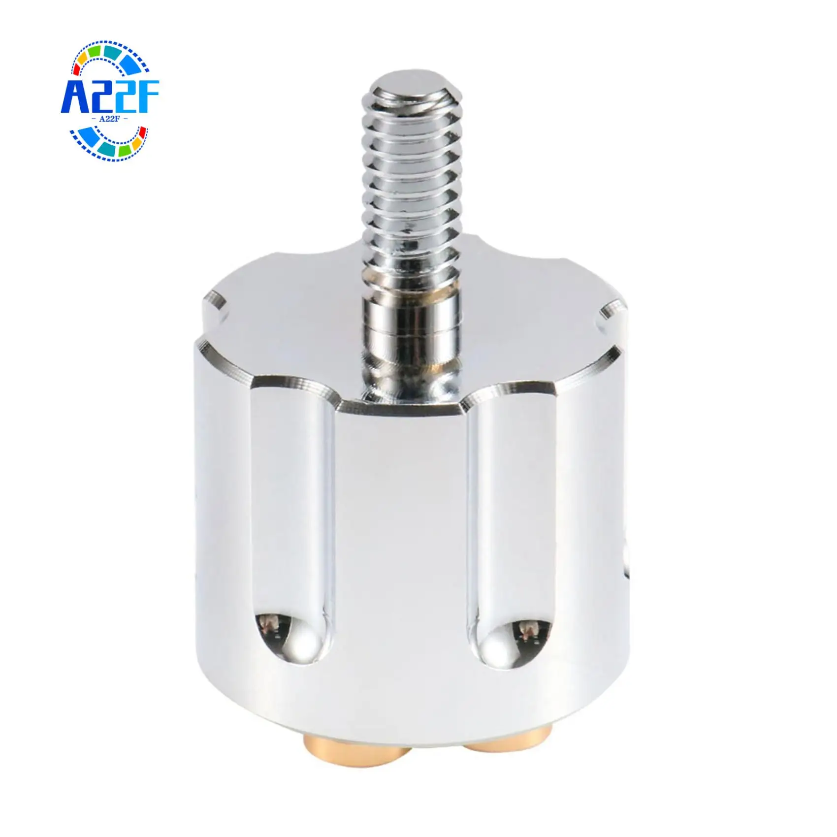 

A22F-Motorcycle 1/4-20 Rear Fender Seat Screw Bolt M6 Knob Cover For Sportster Wide Glide Street Bob Fatbob Softail